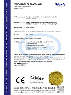 B1761 EMC Certificate -R1 B1761 EMC Certificate -R1